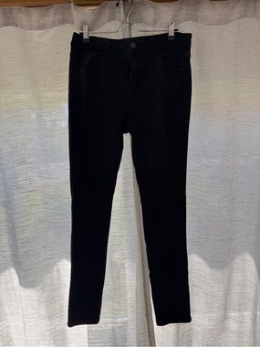 Black Jeans - High Rise Jegging - Super Stretch - American Eagle - Size 14 Long